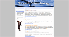 Desktop Screenshot of freechiropracticsoftware.com